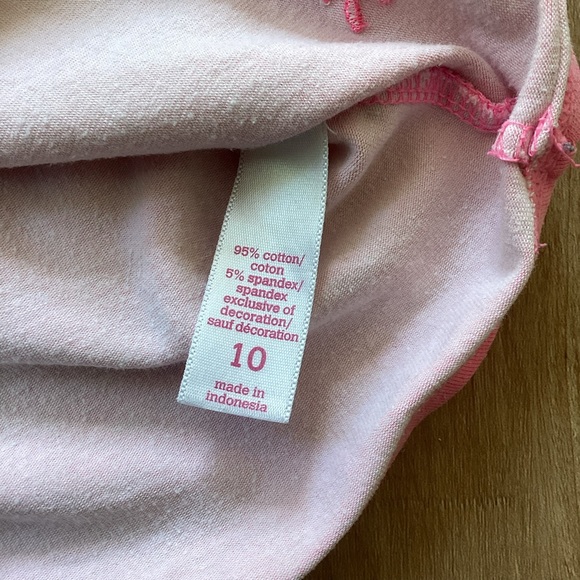 BOGO 🥳 Justice pink spaghetti strap tank top | girls 10 | summer basic bright - Picture 4 of 6